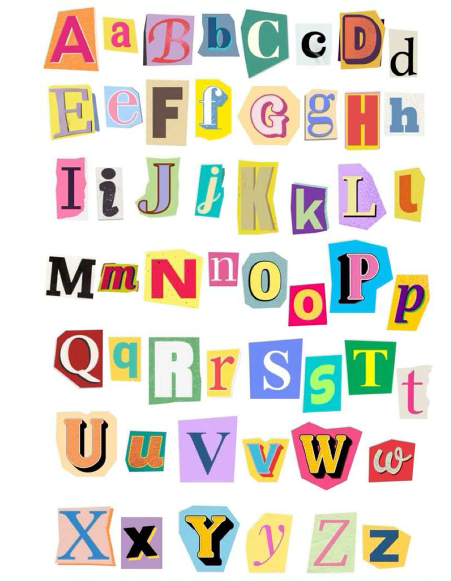 Ransome Note Letters