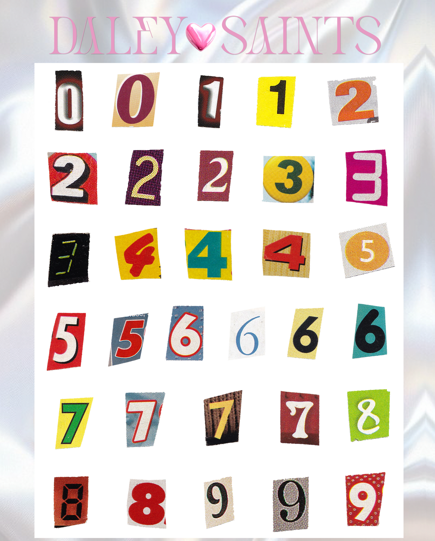 Ransom Note Numbers