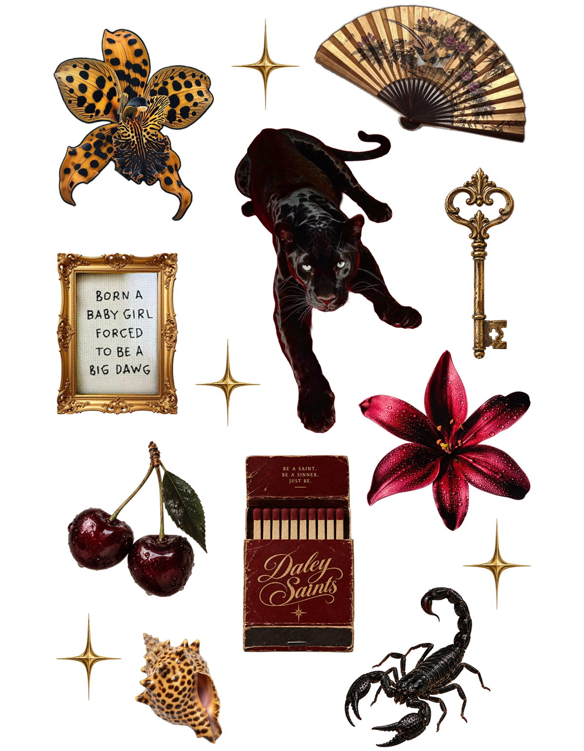 vintage virgo 🐆🪭🥀