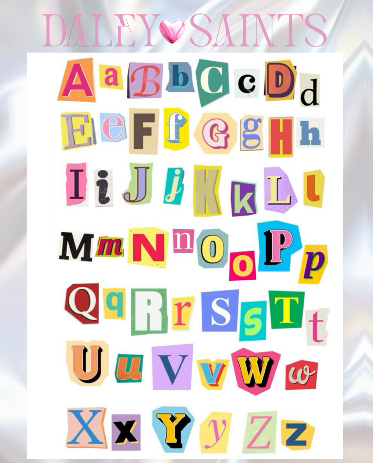 Ransome Note Letters