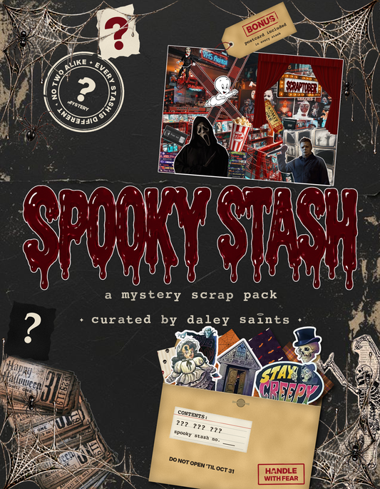 Spooky Stash: Halloween Collage Pack 🎃